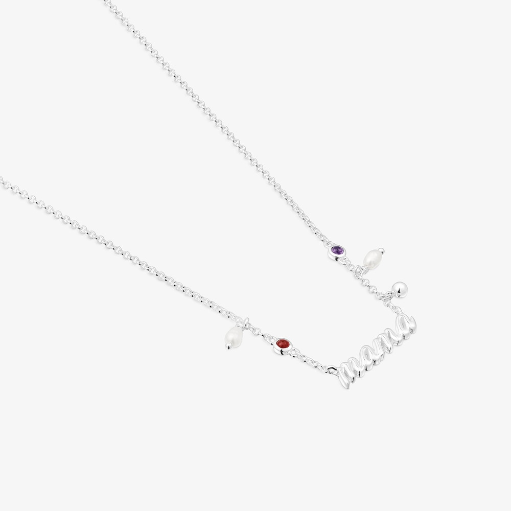 Collar Mama de plata, perlas cultivadas y gemas TOUS Mama