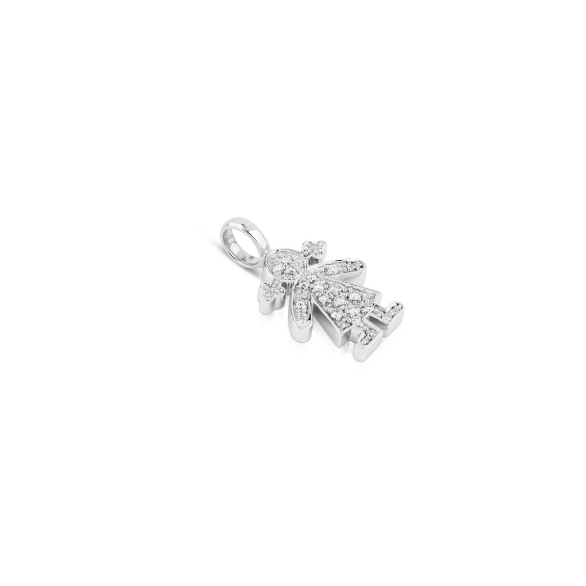 White Gold TOUS Sweet Diamond Pendant with Diamond