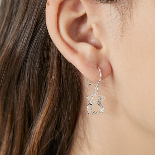 Silver Galaxy Earrings