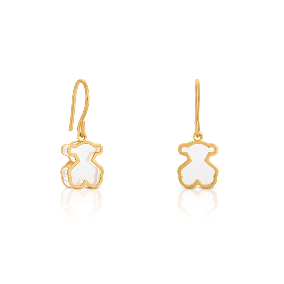 Pendientes con baño de oro 18 kt sobre plata Galaxy Pendientes con baño de oro 18 kt sobre plata Galaxy