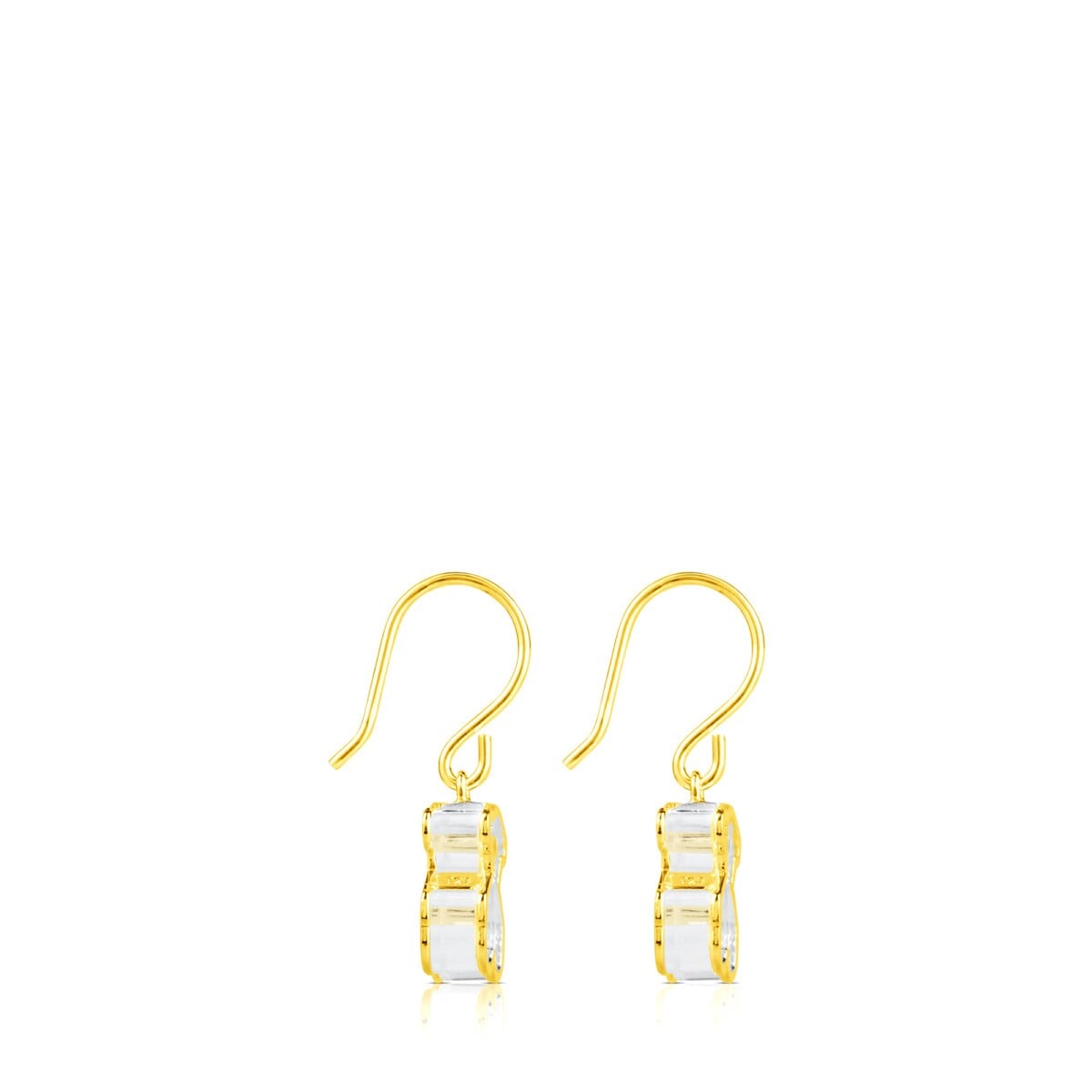 Pendientes con baño de oro 18 kt sobre plata Galaxy Pendientes con baño de oro 18 kt sobre plata Galaxy