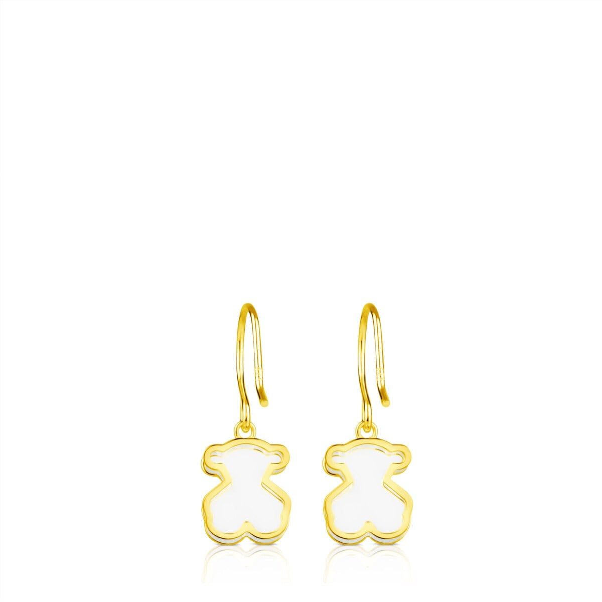 Pendientes con baño de oro 18 kt sobre plata Galaxy Pendientes con baño de oro 18 kt sobre plata Galaxy