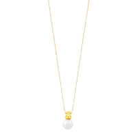 Gold Sweet Dolls Necklace with pearl