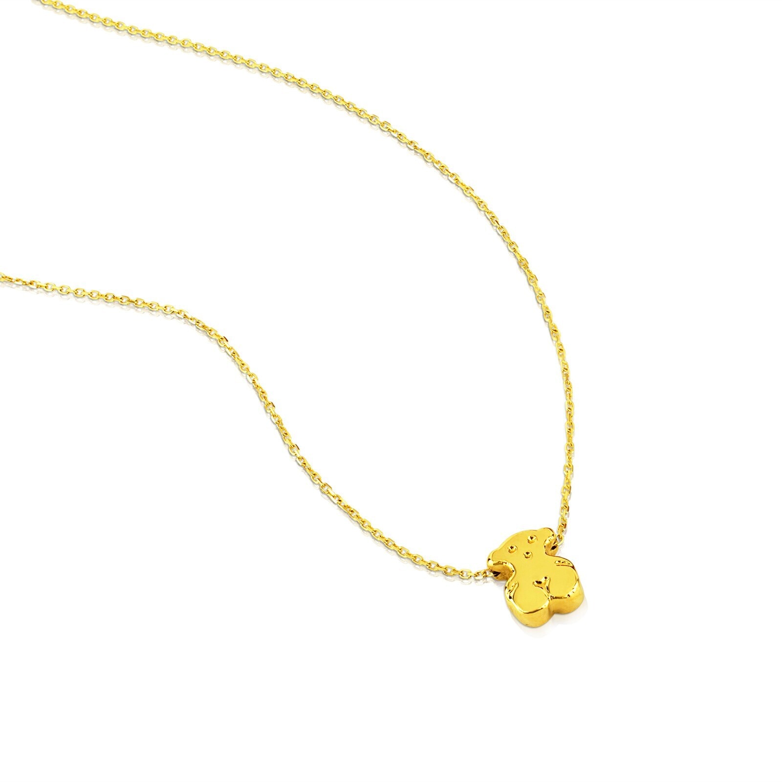 18K solid gold Sweet Dolls Necklace