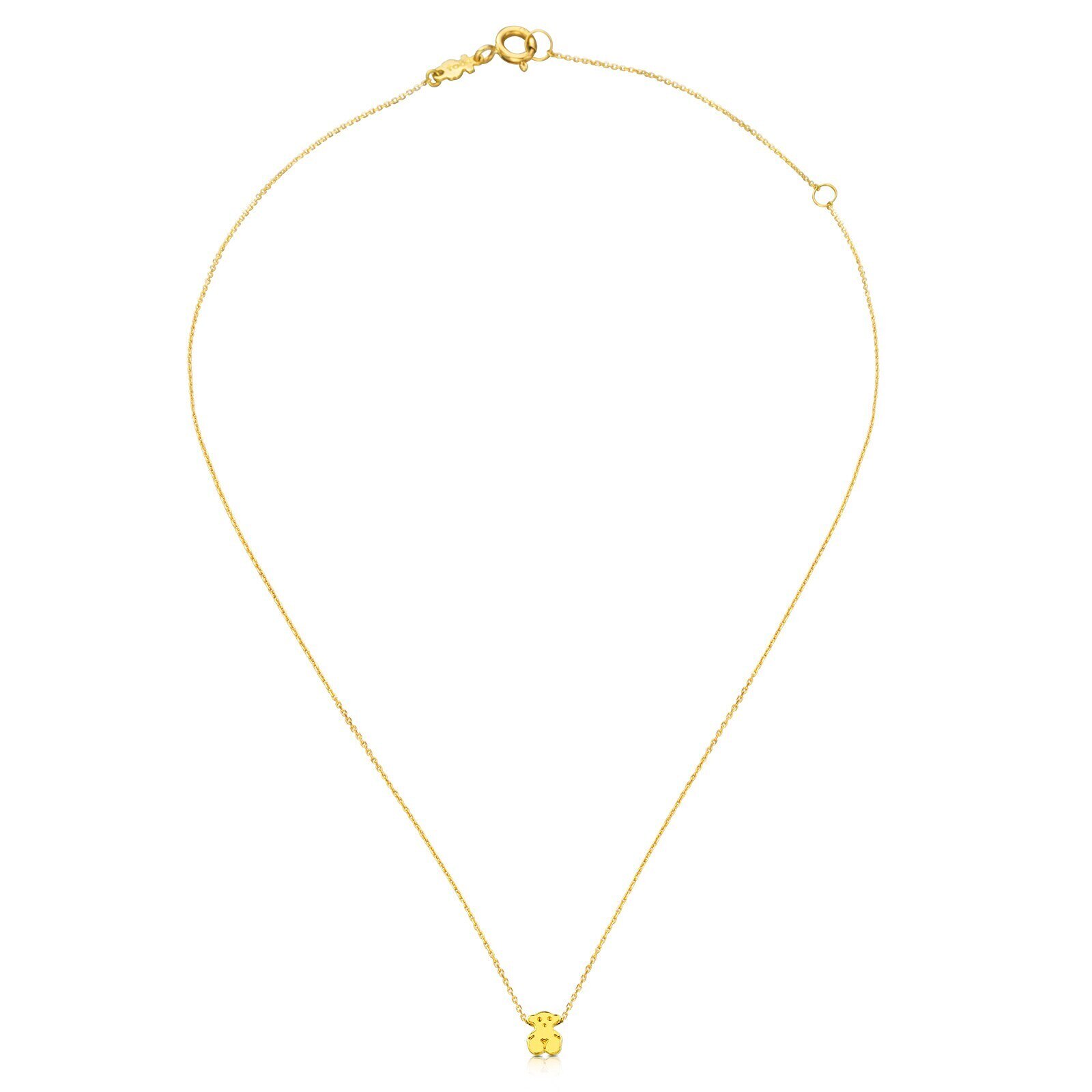 18K solid gold Sweet Dolls Necklace