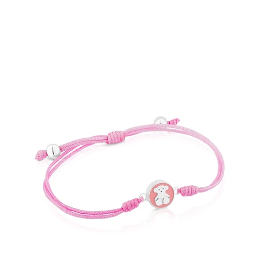 Silver Spot Bracelet with Enamel