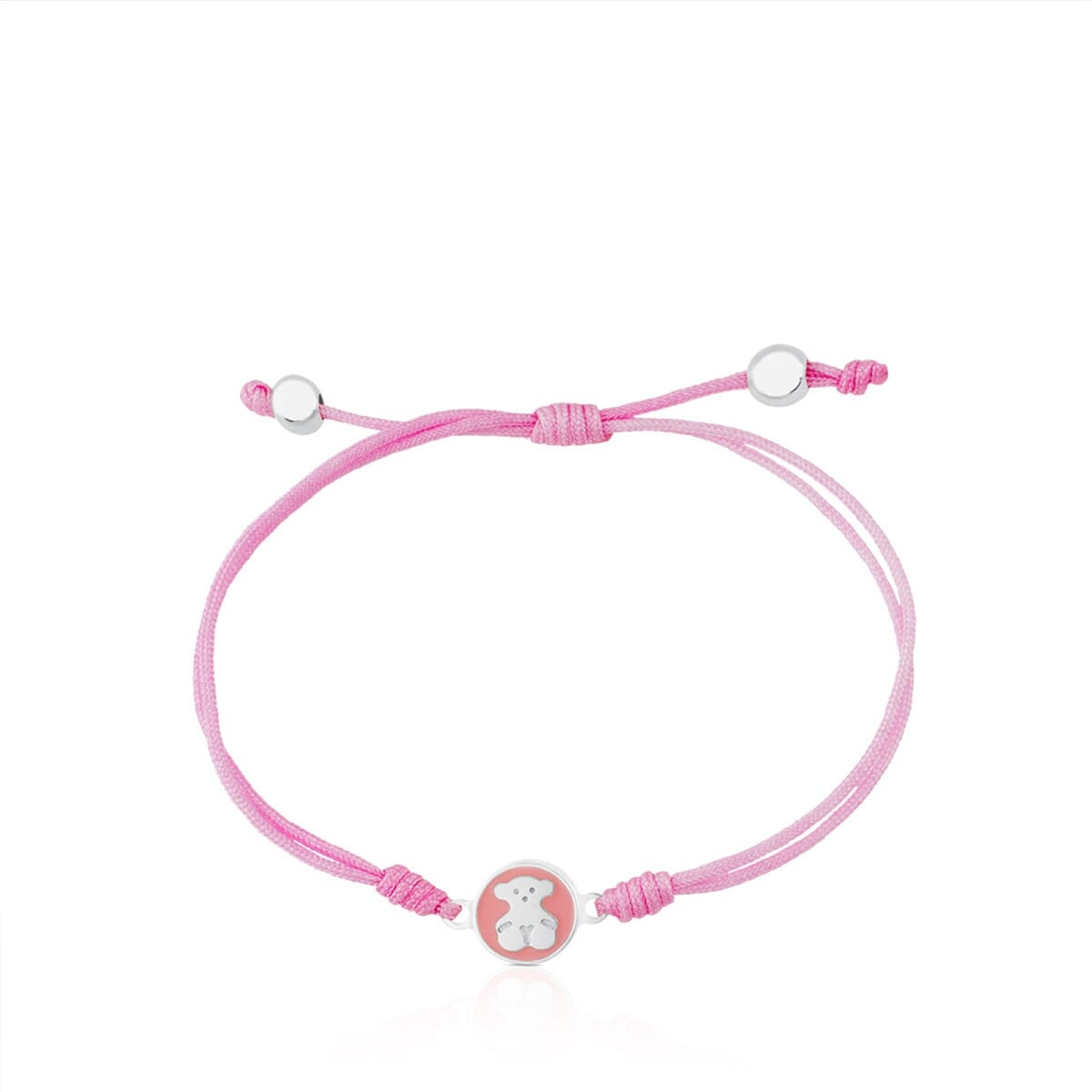 Silver Spot Bracelet with Enamel