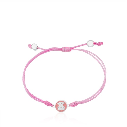 Silver Spot Bracelet with Enamel