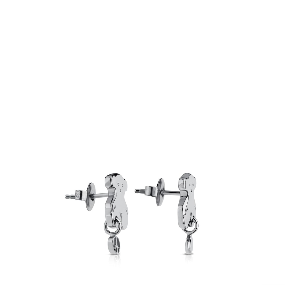 Steel Motif Earrings