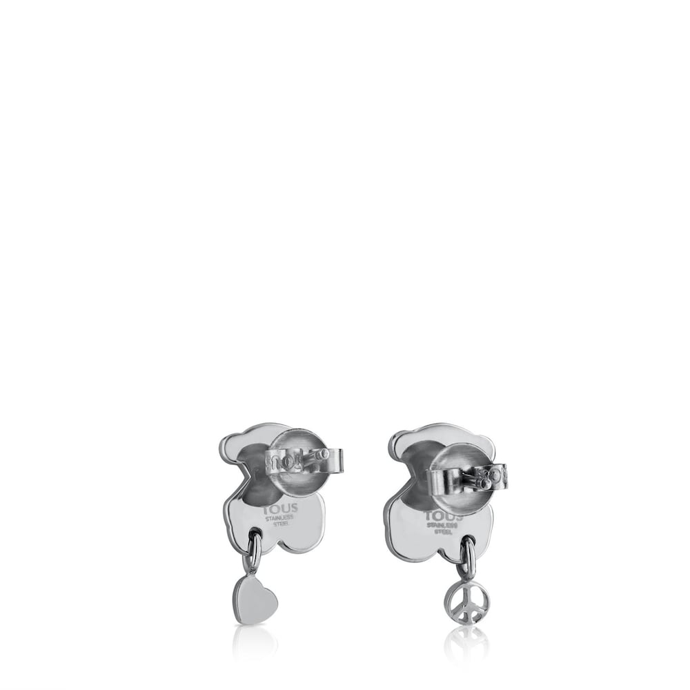 Steel Motif Earrings
