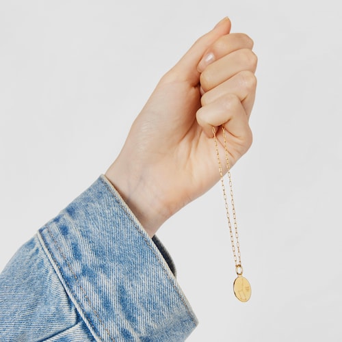 Sagittarius Pendant in silver vermeil with mother-of-pearl and topazes TOUS Horoscope