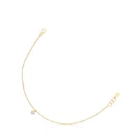 Pulsera de oro y diamantes motivo corazón San Valentín