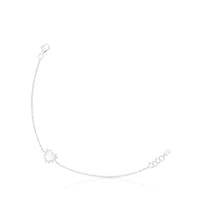 Pulsera de plata corazón San Valentín