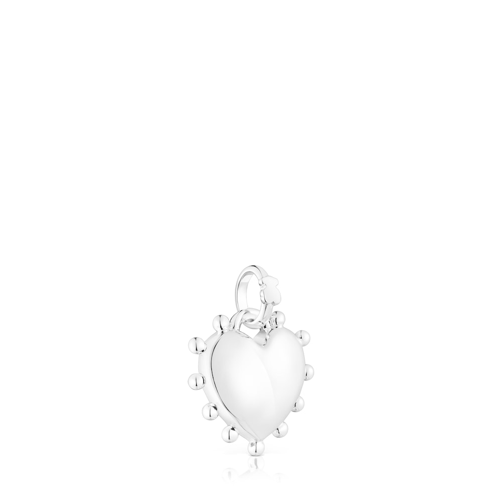 Colgante de plata corazón San Valentín image number 1