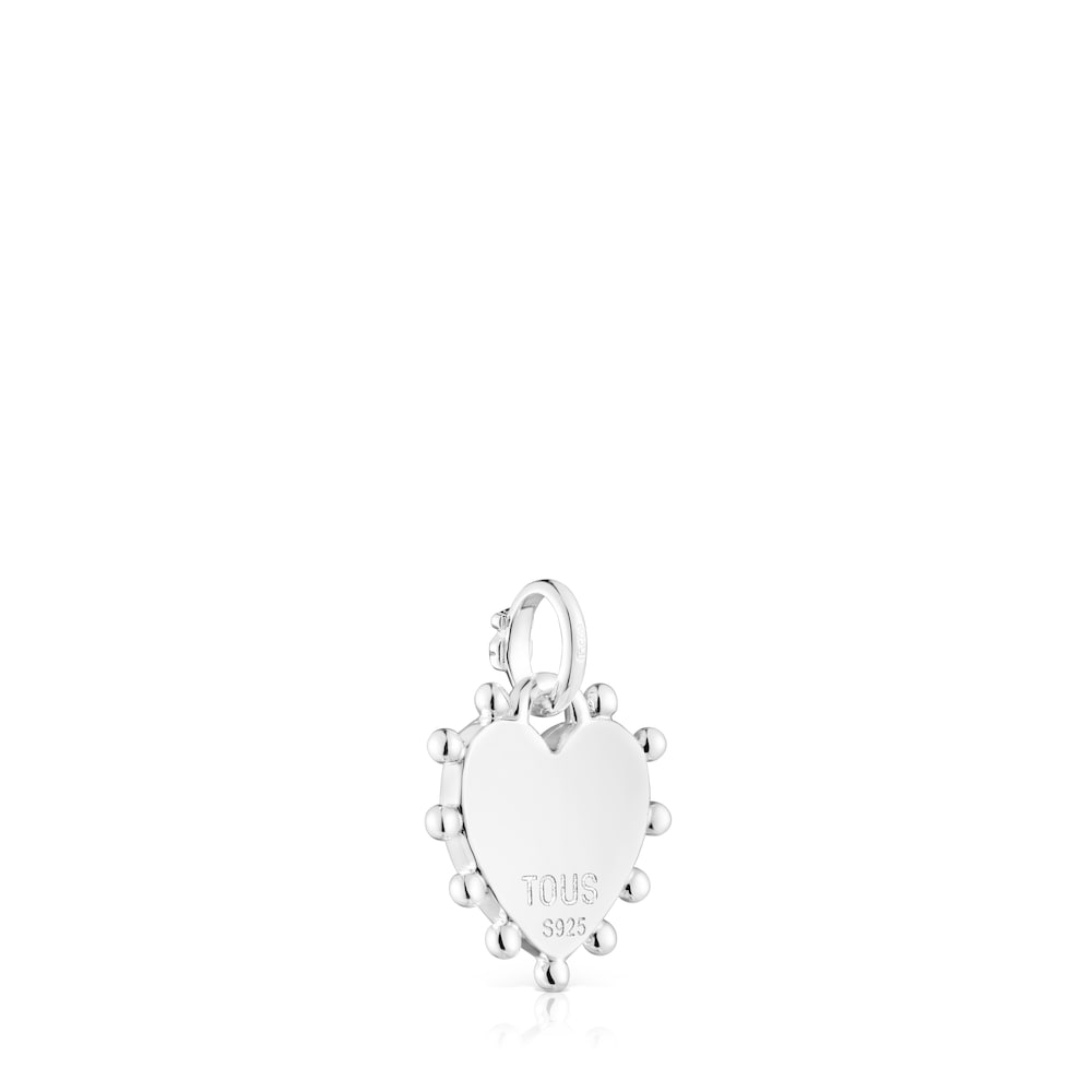 Colgante de plata corazón San Valentín image number 2