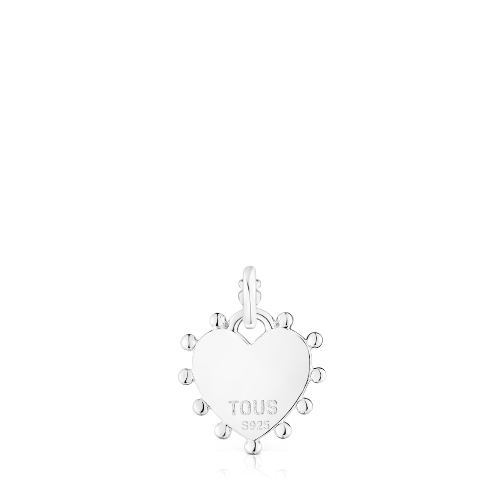 Colgante de plata corazón San Valentín image number 3