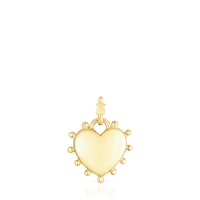 Silver Vermeil heart Pendant San Valentín