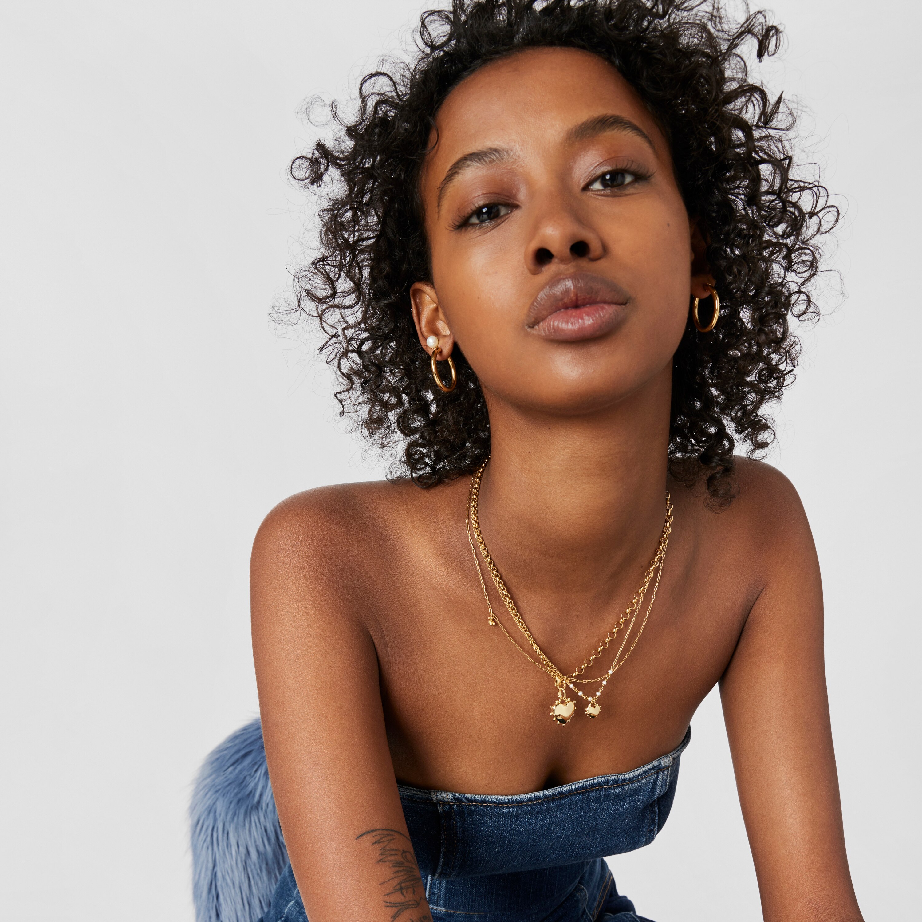 Silver Vermeil heart Pendant San Valentín