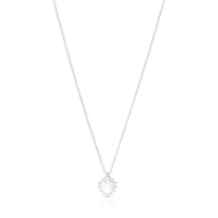 Collar de plata corazón San Valentín