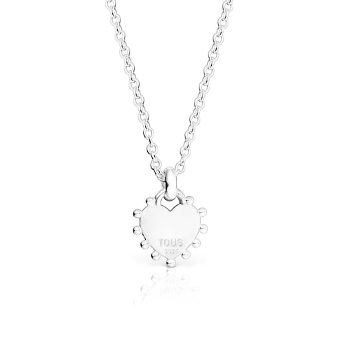 Collar de plata corazón San Valentín