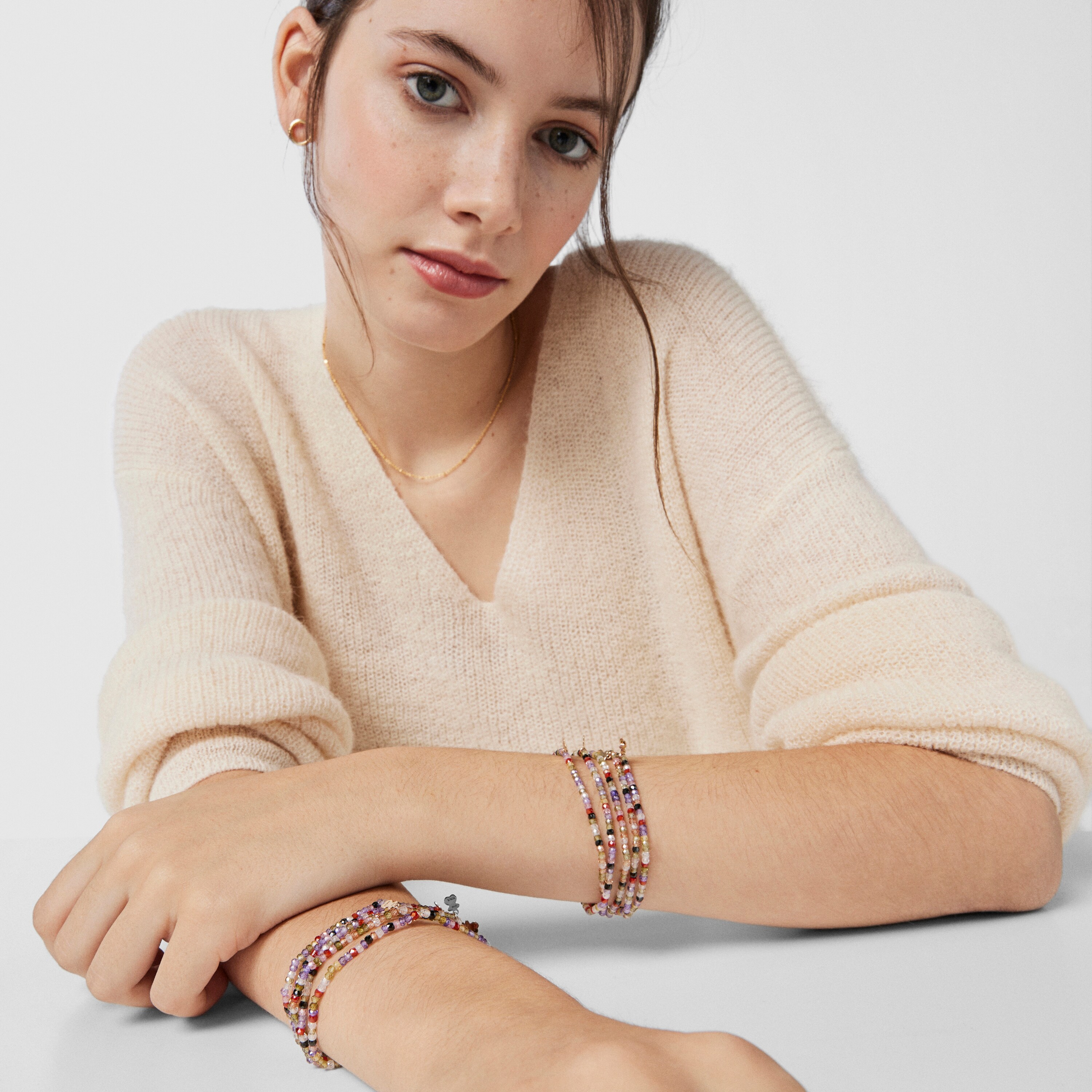 18K solid gold TOUS Color Bracelet