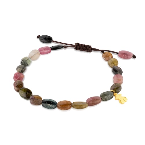 Pulsera TOUS Color con ba&ntilde;o de oro 18 kt sobre plata