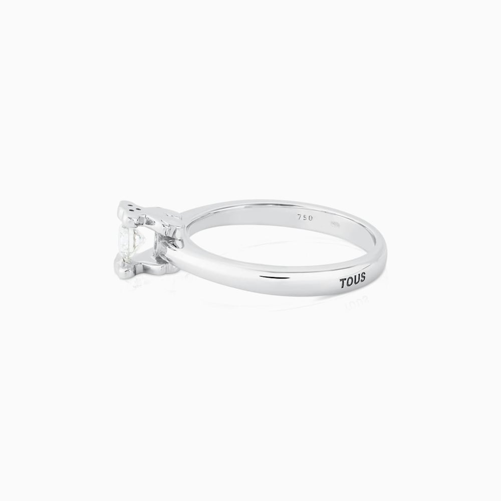 Anillo Sweet Diamonds de Oro blanco con Diamantes