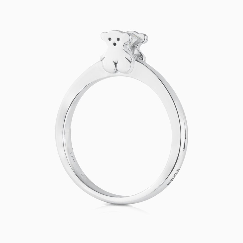 Anillo Sweet Diamonds de Oro blanco con Diamantes