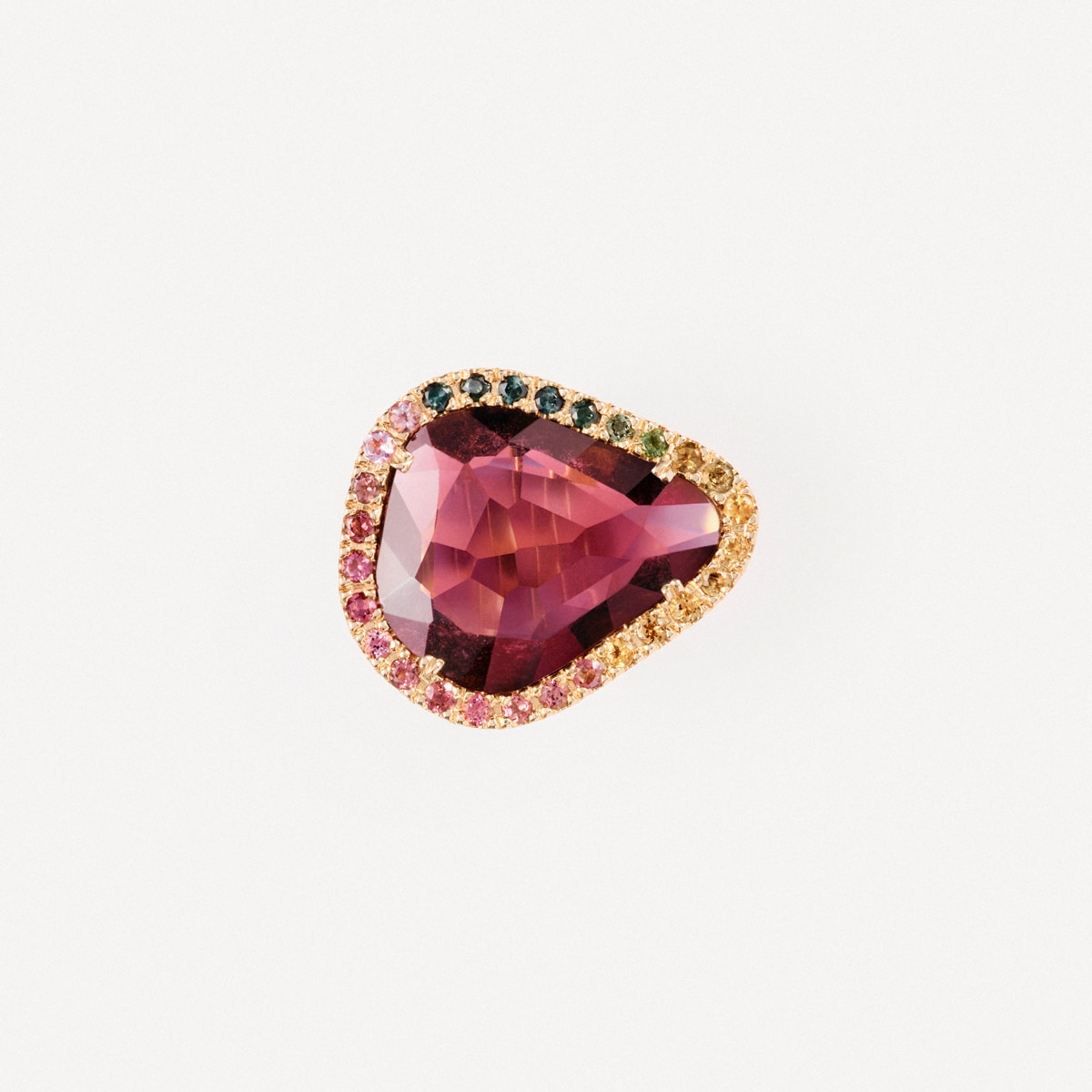 Gold Ring with tourmalines TOUS ATELIER UNIQUE PIECES