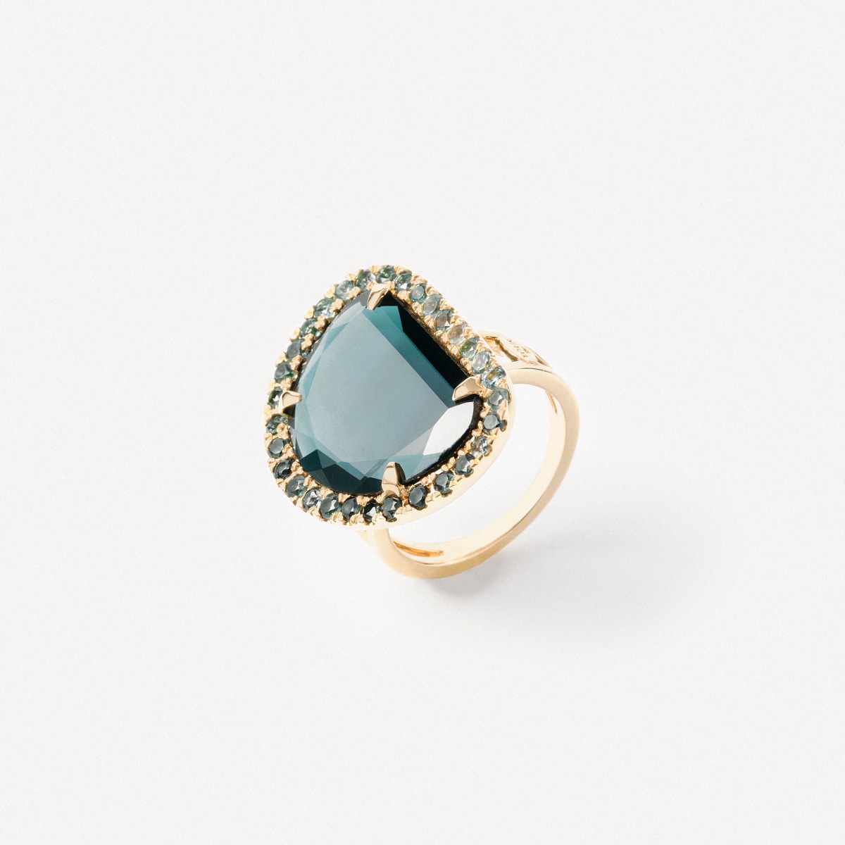 Gold Ring with tourmalines TOUS ATELIER UNIQUE PIECES