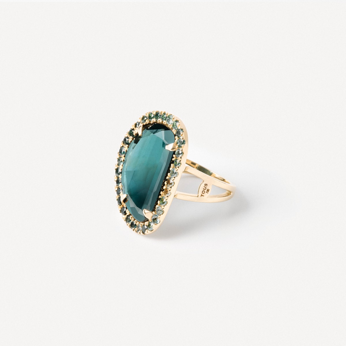 Gold Ring with tourmalines TOUS ATELIER UNIQUE PIECES