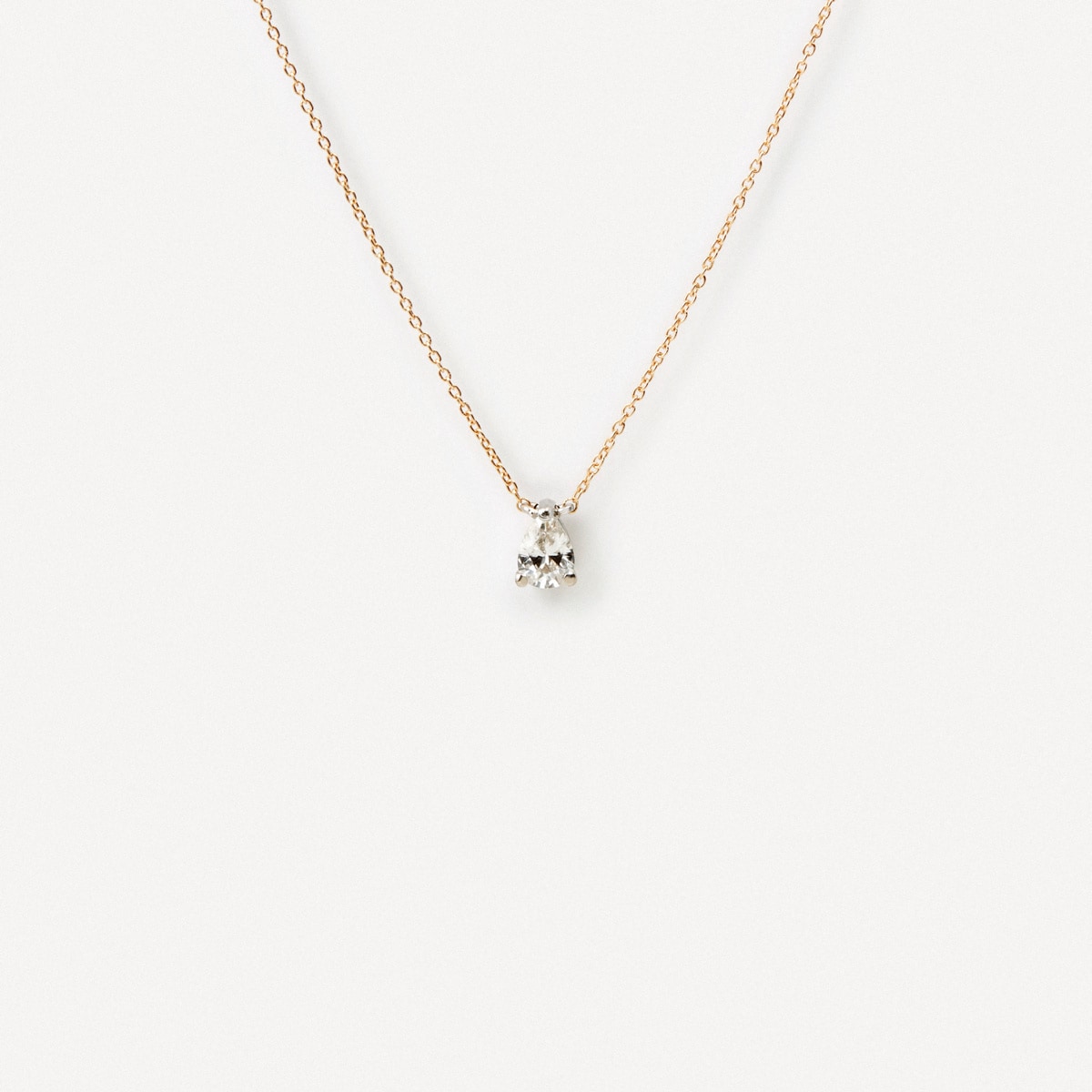 Tous - Collar De Oro Y Oro Blanco Con Diamante Tous Atelier Unique Pieces - Transparente