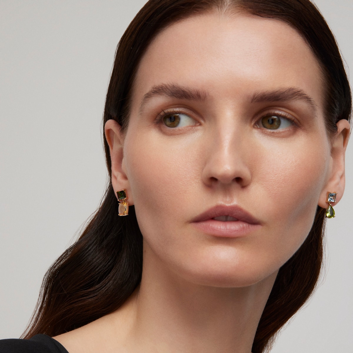 Earrings in gold with gemstones TOUS ATELIER