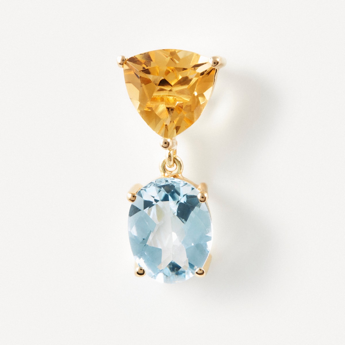Earrings in gold with citrine and topaz TOUS ATELIER