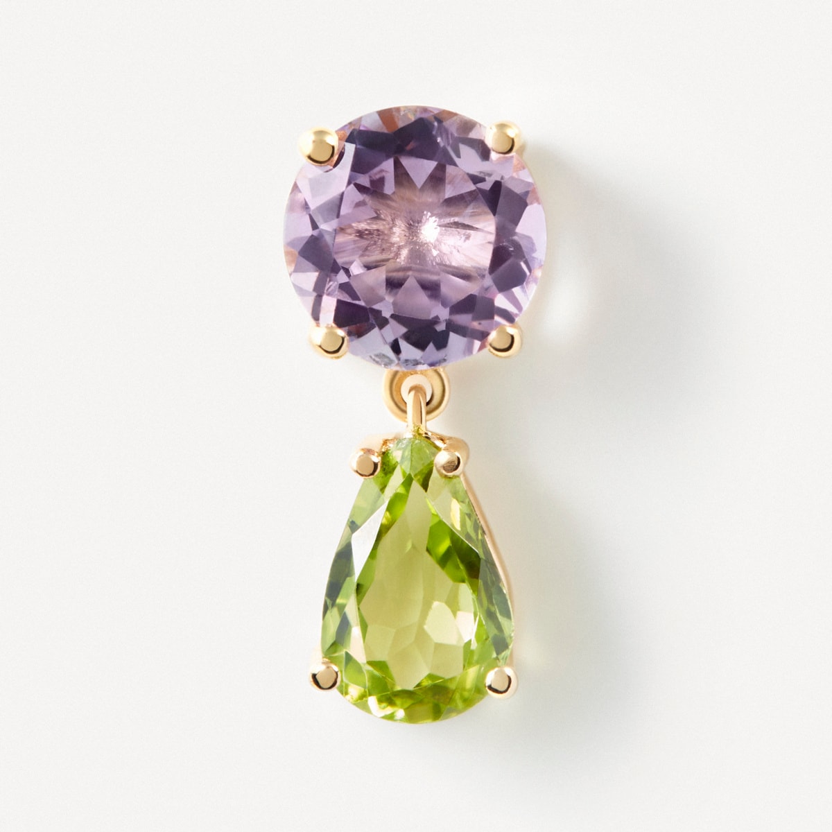 Earrings in gold with tourmaline, amethyst and peridot TOUS ATELIER