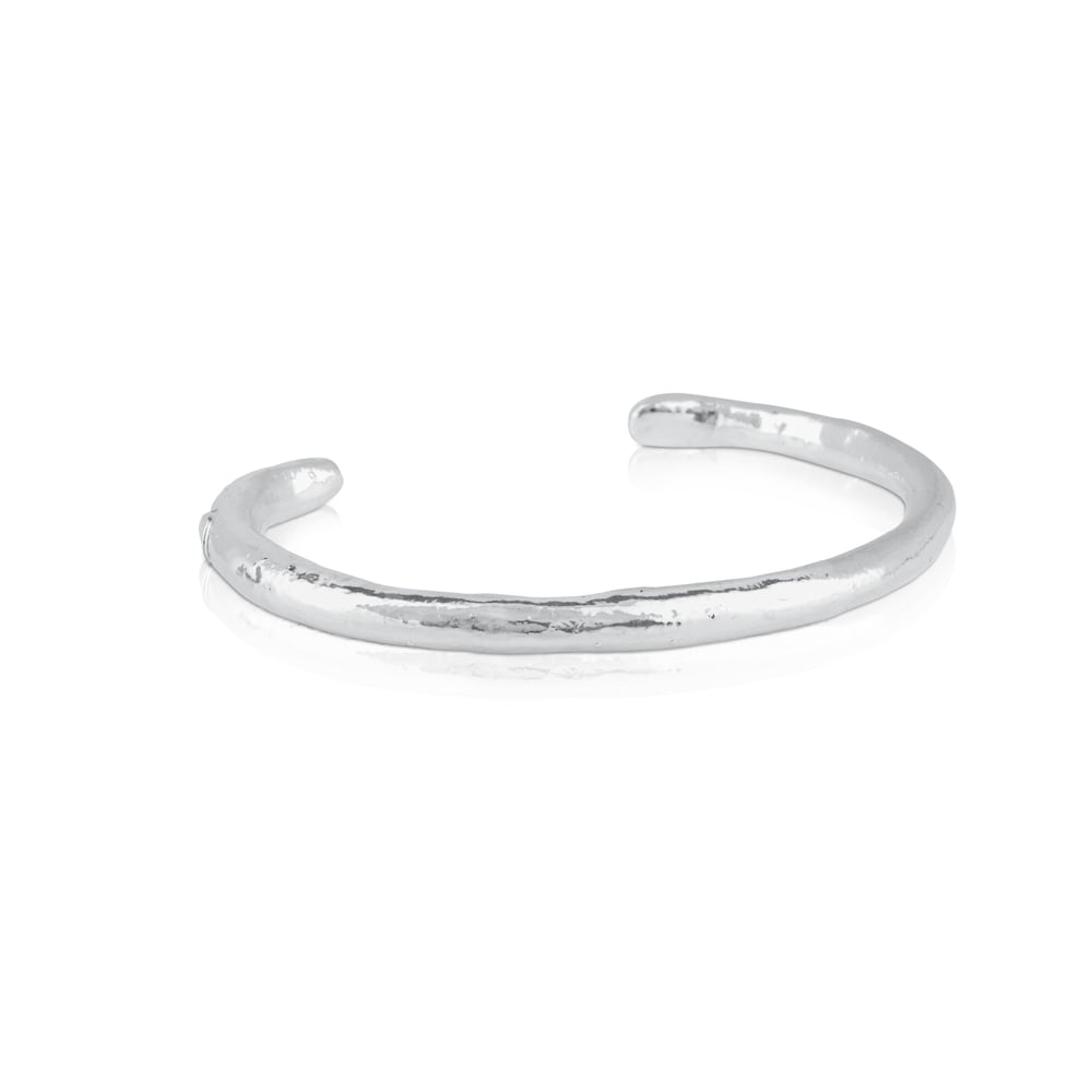 Silver Duna Tube Bracelet image number 0
