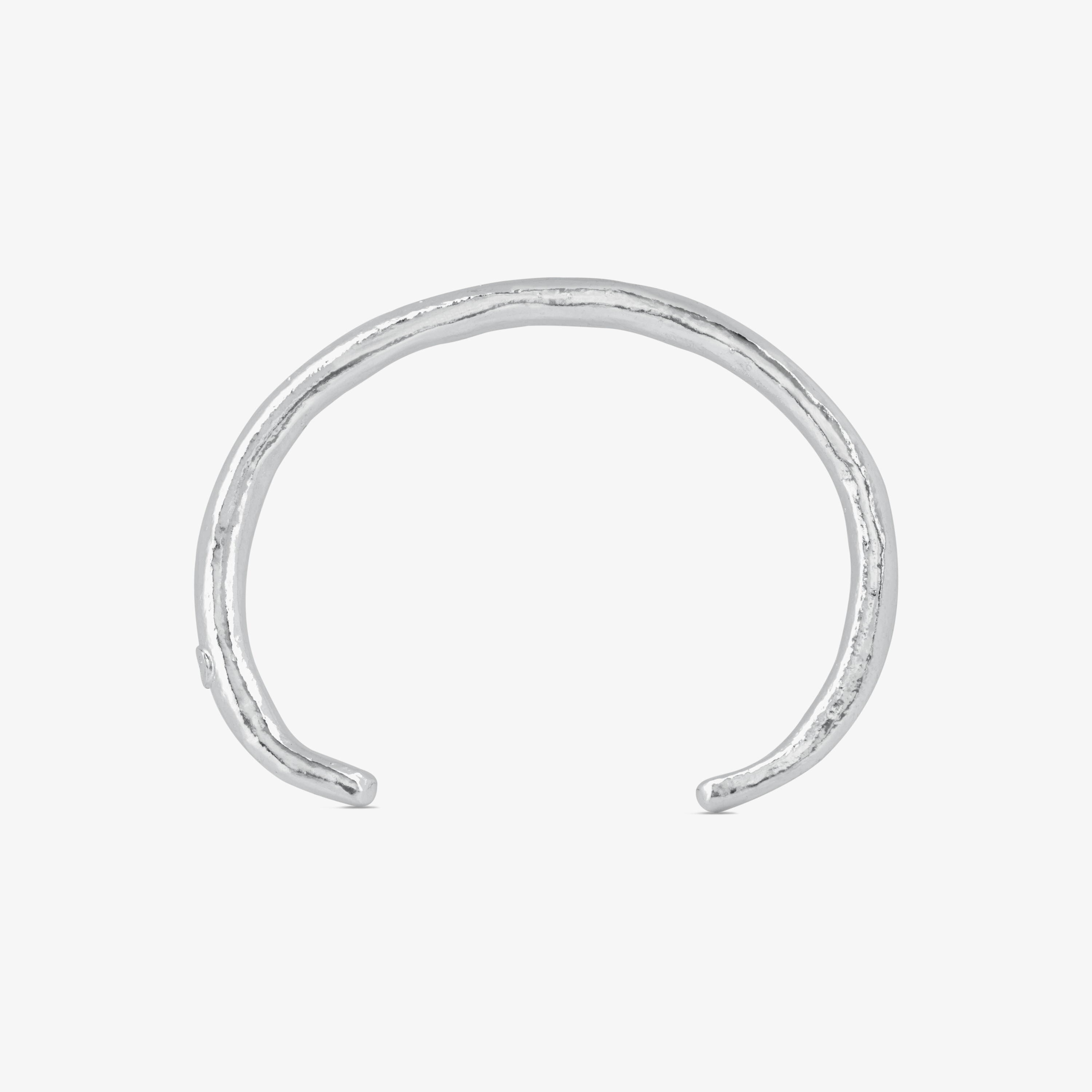 Silver Duna Tube Bracelet