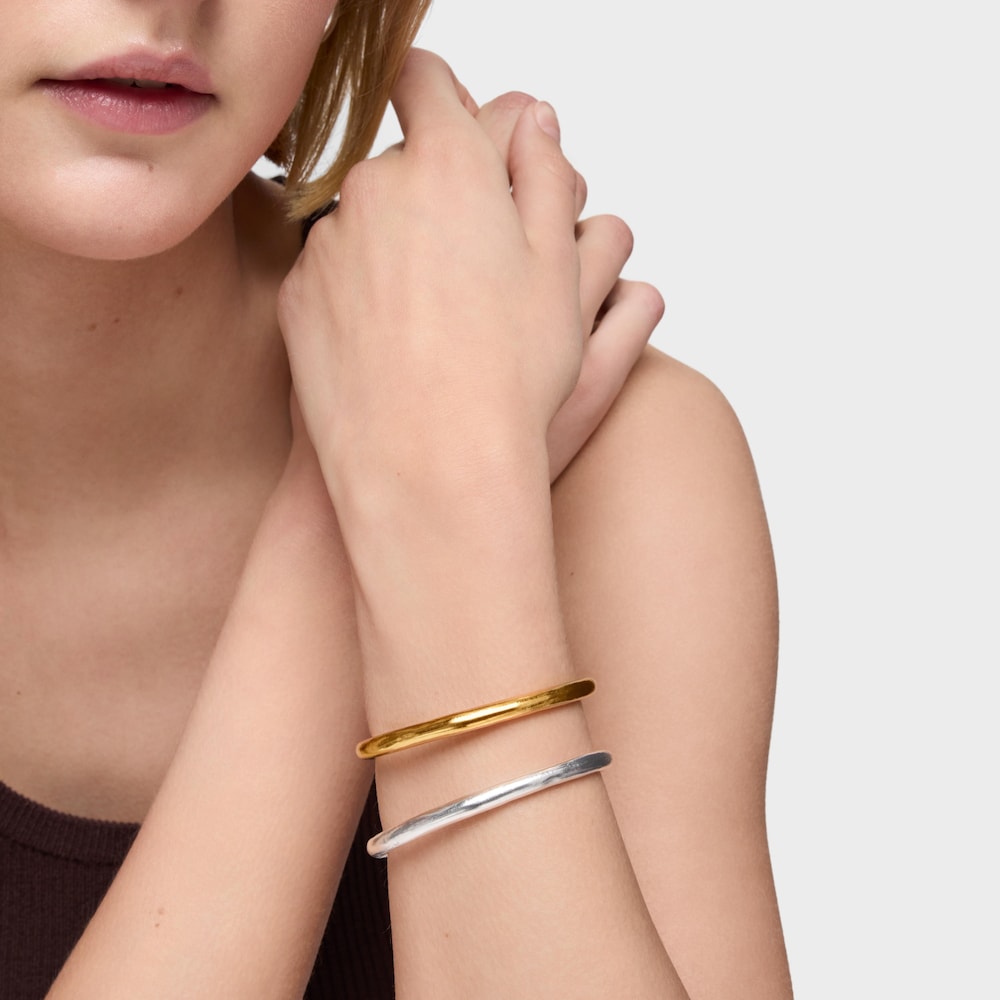 Silver Duna Tube Bracelet image number 5