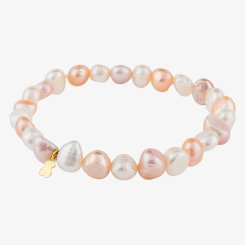 Pulsera de oro 18K y perlas cultivadas barrocas TOUS Pearls