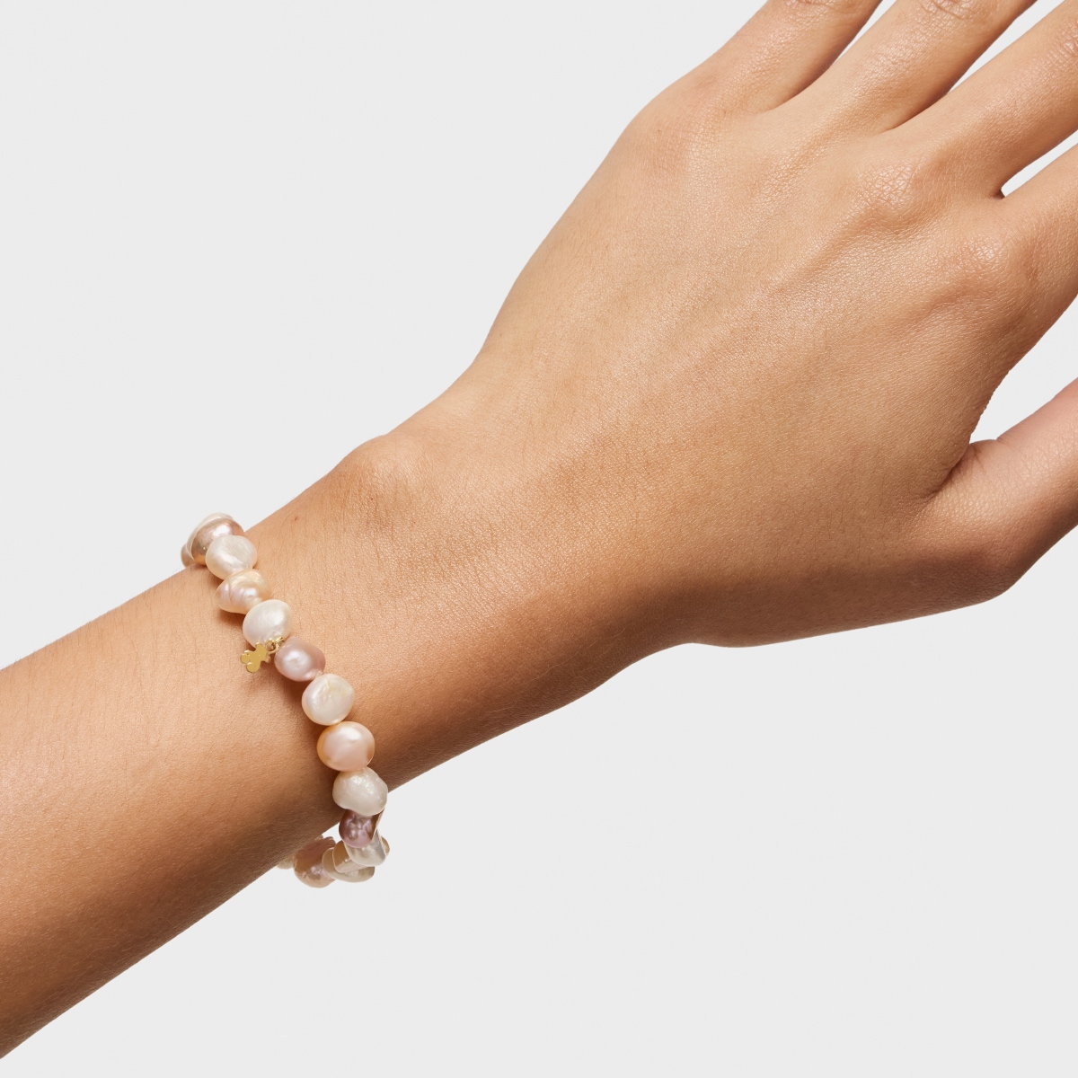 Pulsera de oro y perlas cultivadas barrocas TOUS Pearls