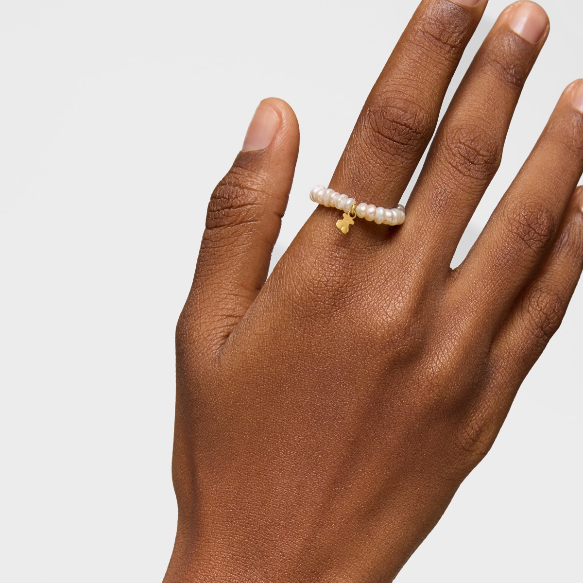 Anillo de oro y perlas cultivadas TOUS Pearls