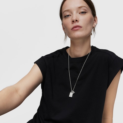 Colgante de plata con motivo Medallions