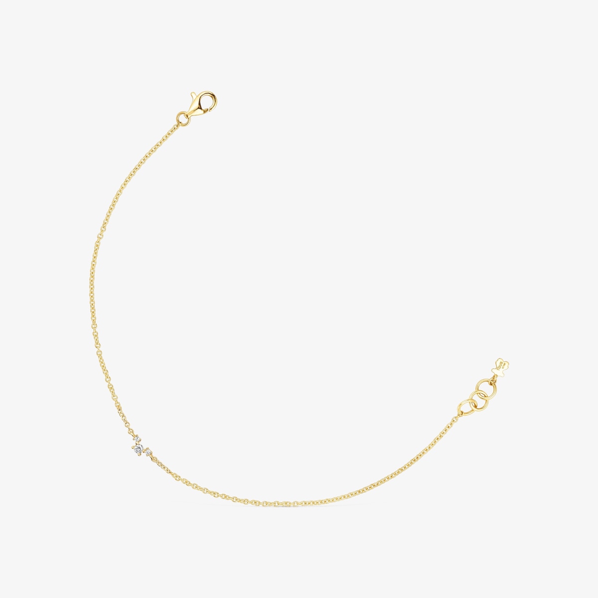 Tous - Pulsera De Oro Y Diamantes Les Classiques - Transparente