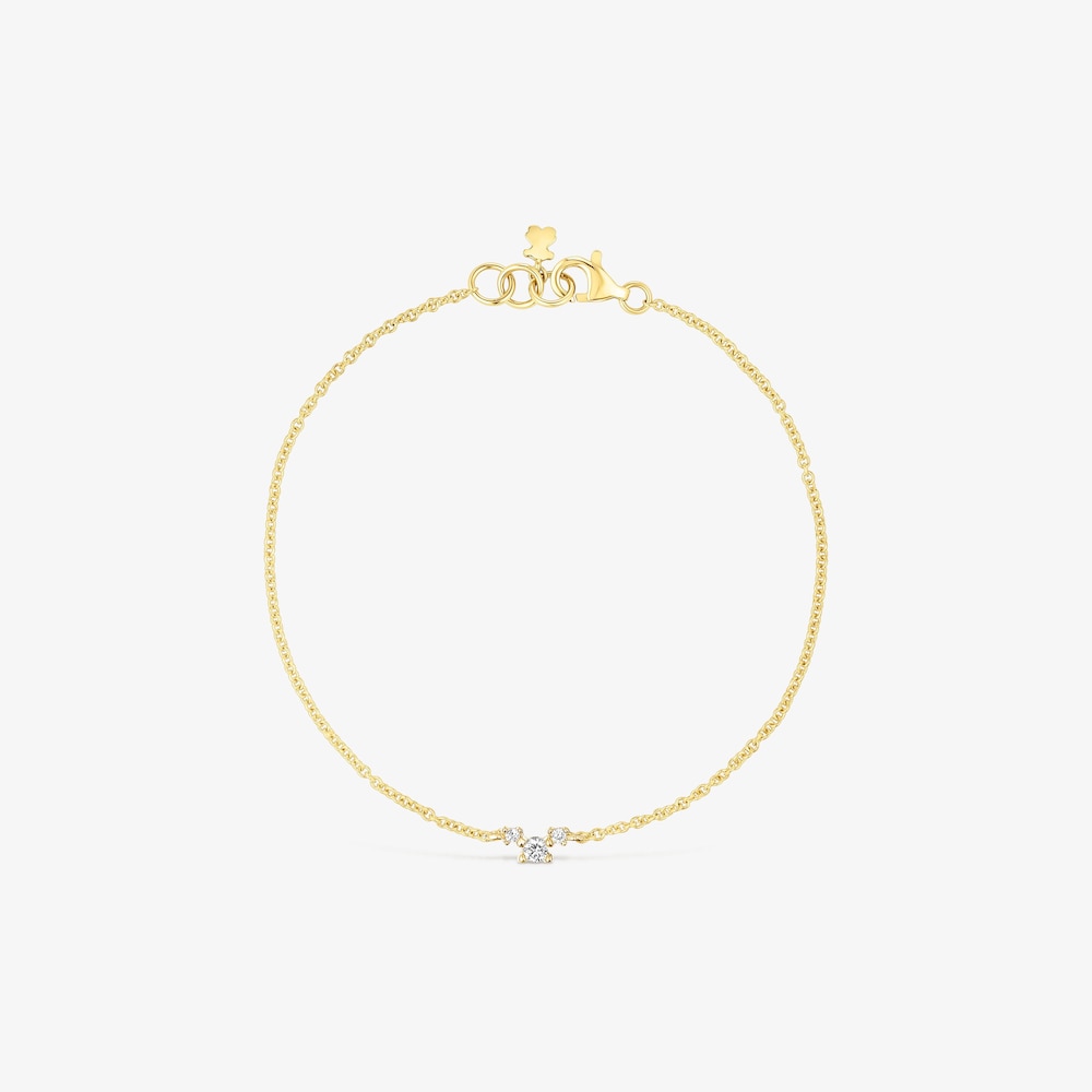 18K solid gold Bracelet with diamonds Les Classiques