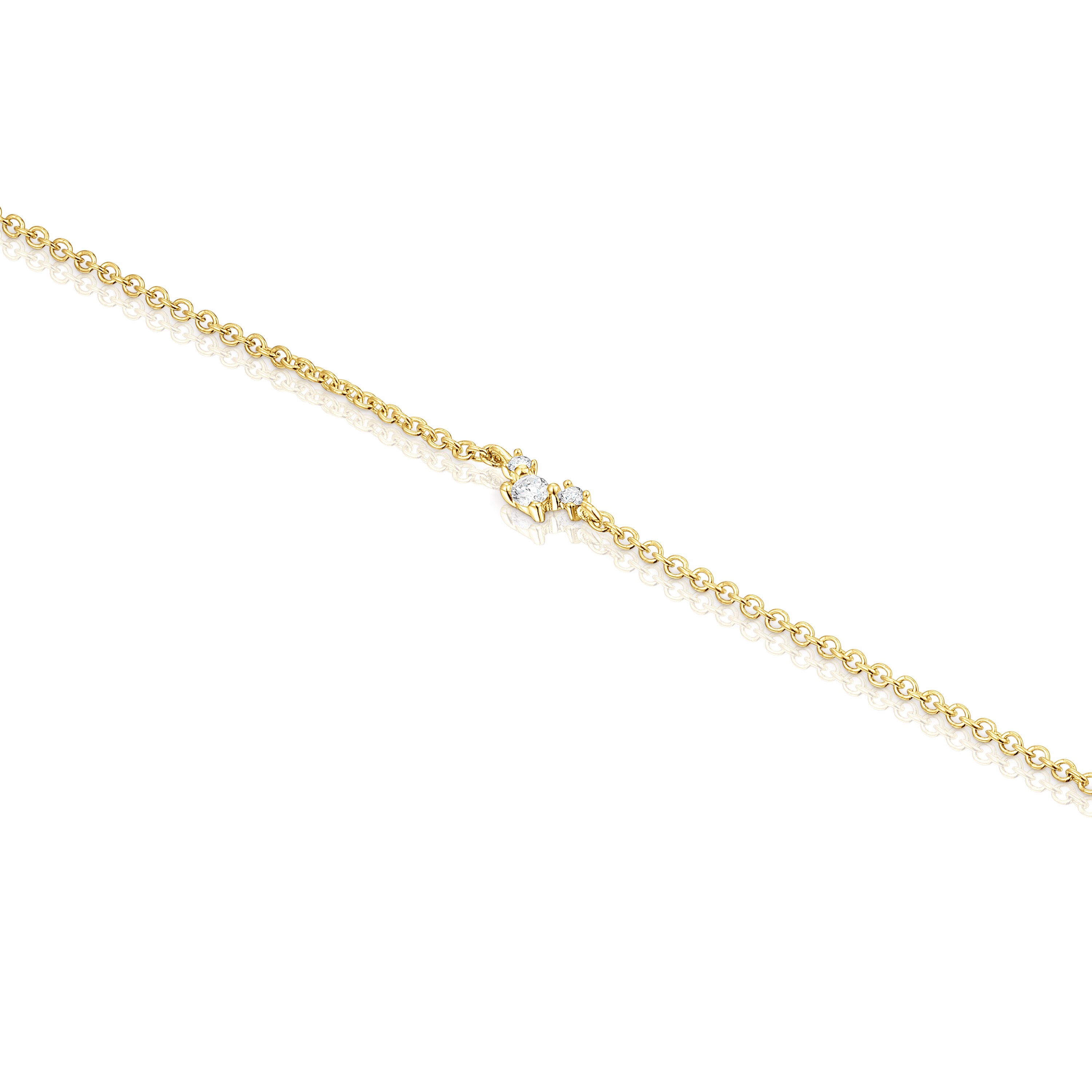 Pulsera de oro y diamantes Les Classiques