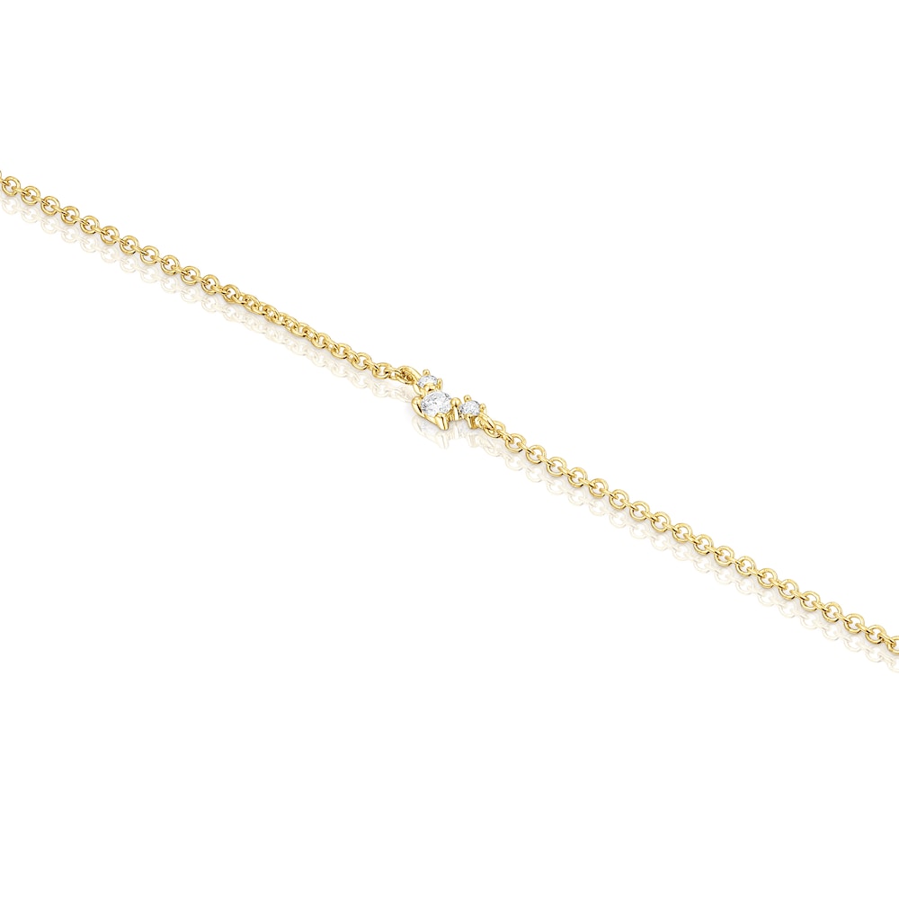 Gold Bracelet with diamonds Les Classiques