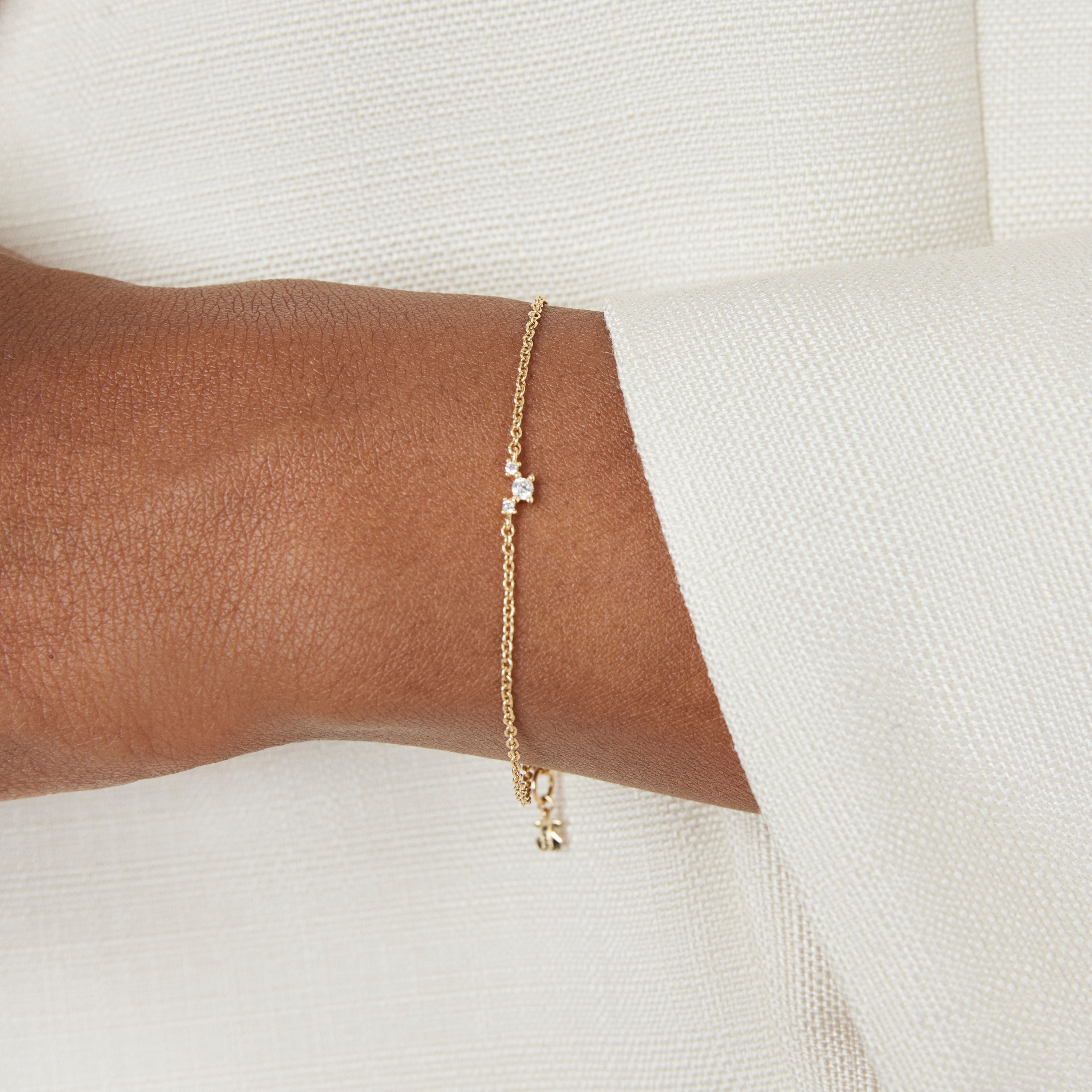 Pulsera de oro y diamantes Les Classiques