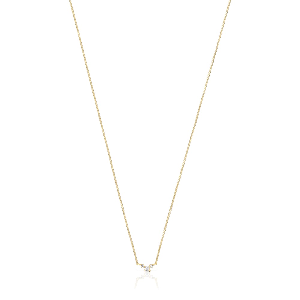 Gold Necklace with diamonds Les Classiques