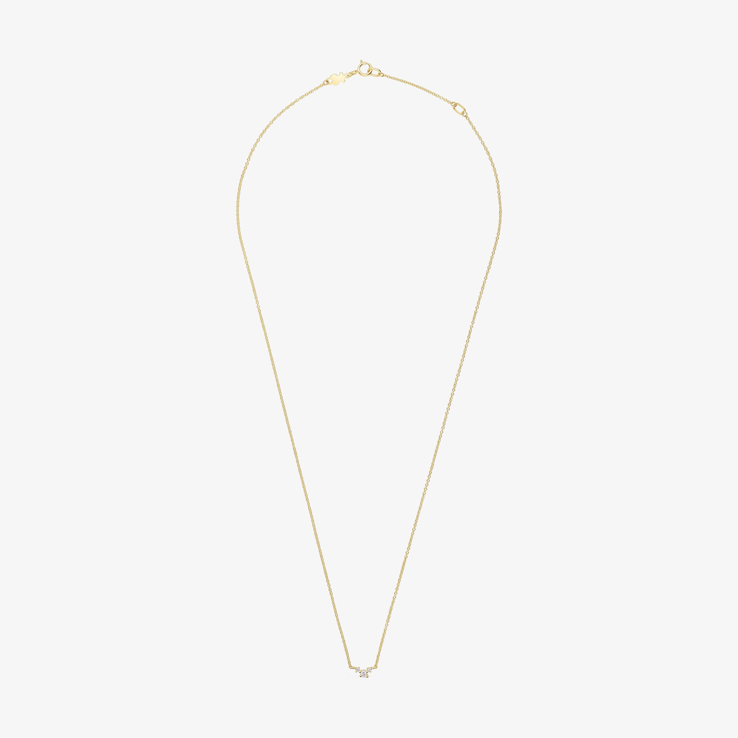 18K solid gold Necklace with diamonds Les Classiques