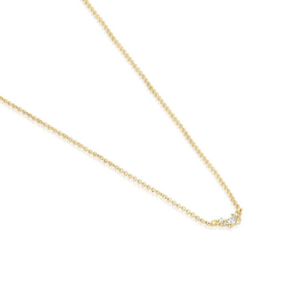 Gold Necklace with diamonds Les Classiques
